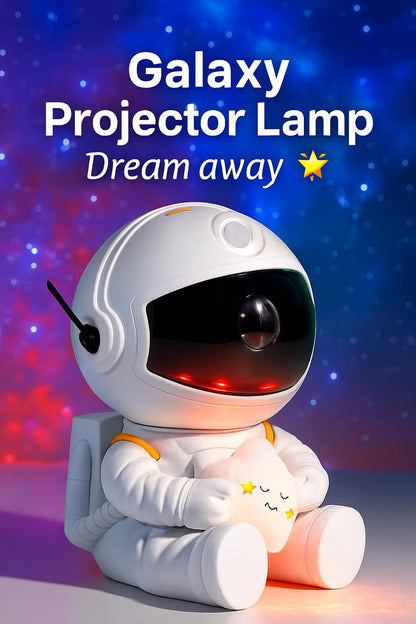 Spaceman Galaxy Projector Lamp